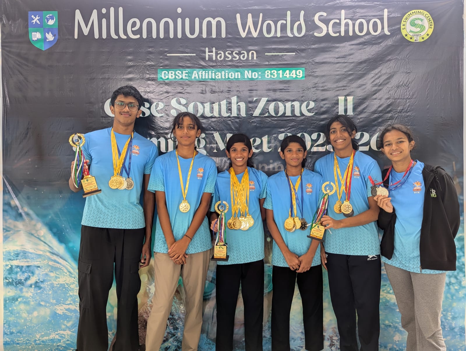 RVK Arkavathy - CBSE South Zone Swimming Championship – 20251