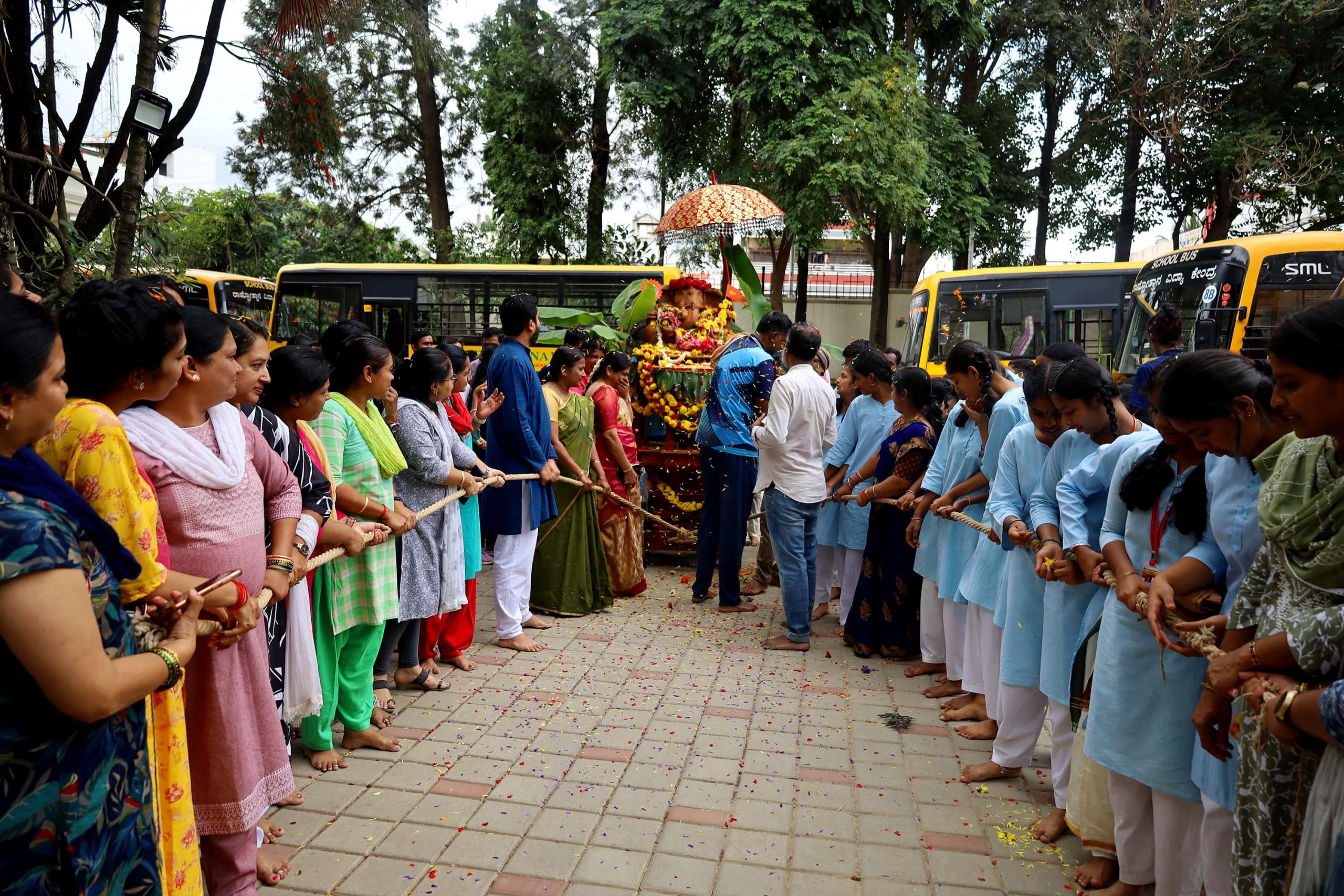 The Gauri Ganesh festival in RVK - Arkavathy (10)