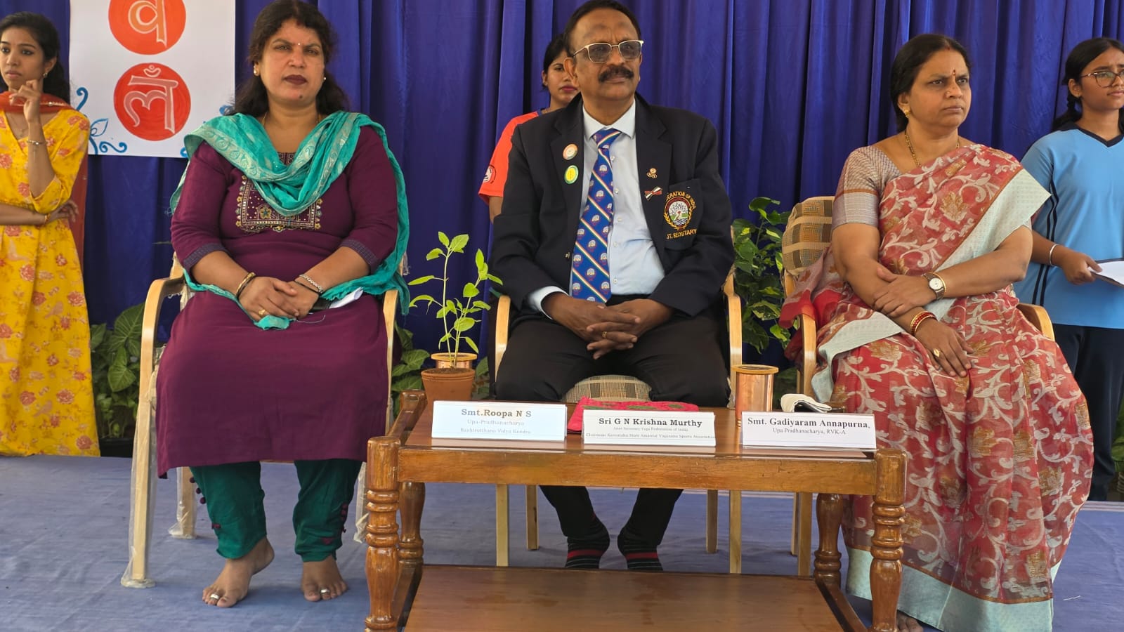 12th International Yoga Day Celebration in RVK - Arkavati (6)
