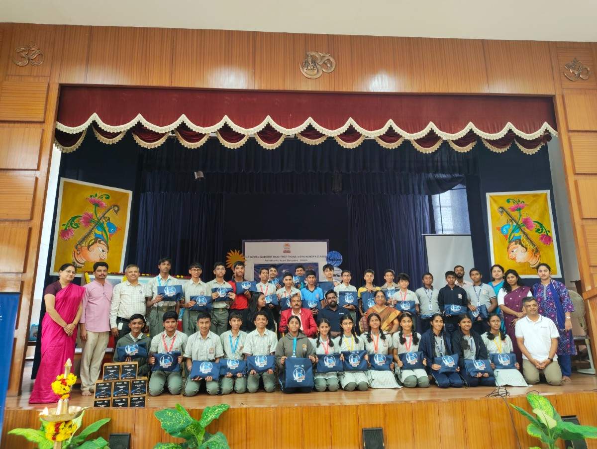 Young Space Pioneers Showcase Working Satellite and Rocket Models (1)