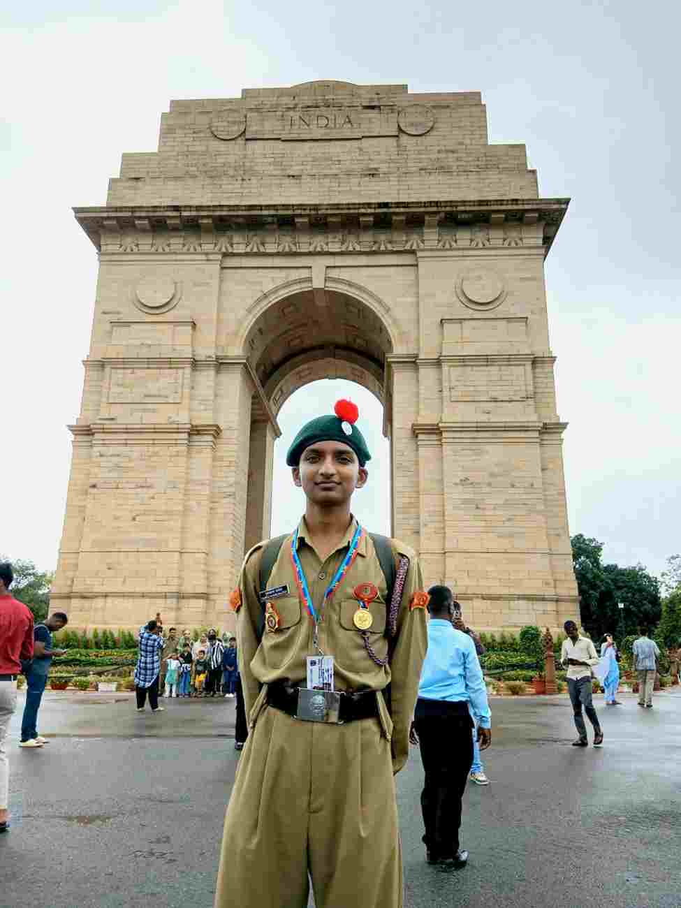 SGT Gurucharan of RVK - Arkavati Participates in All India Thal Sainik Camp 4-50kb